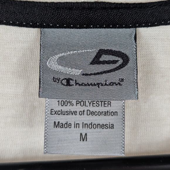 Champion DuoDry Medium White Lightweight Hoodie Long Sleeve V Neck Womens - Picture 2 of 3